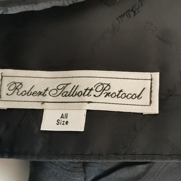 Robert Talbott Protocol Adjustable Cummerbund Black color - Picture 4 of 4